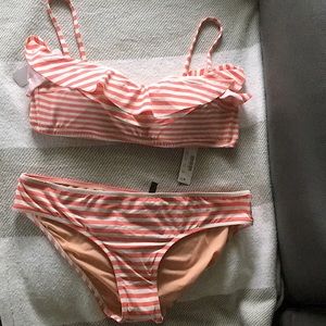 NWT JCrew swimsuit set